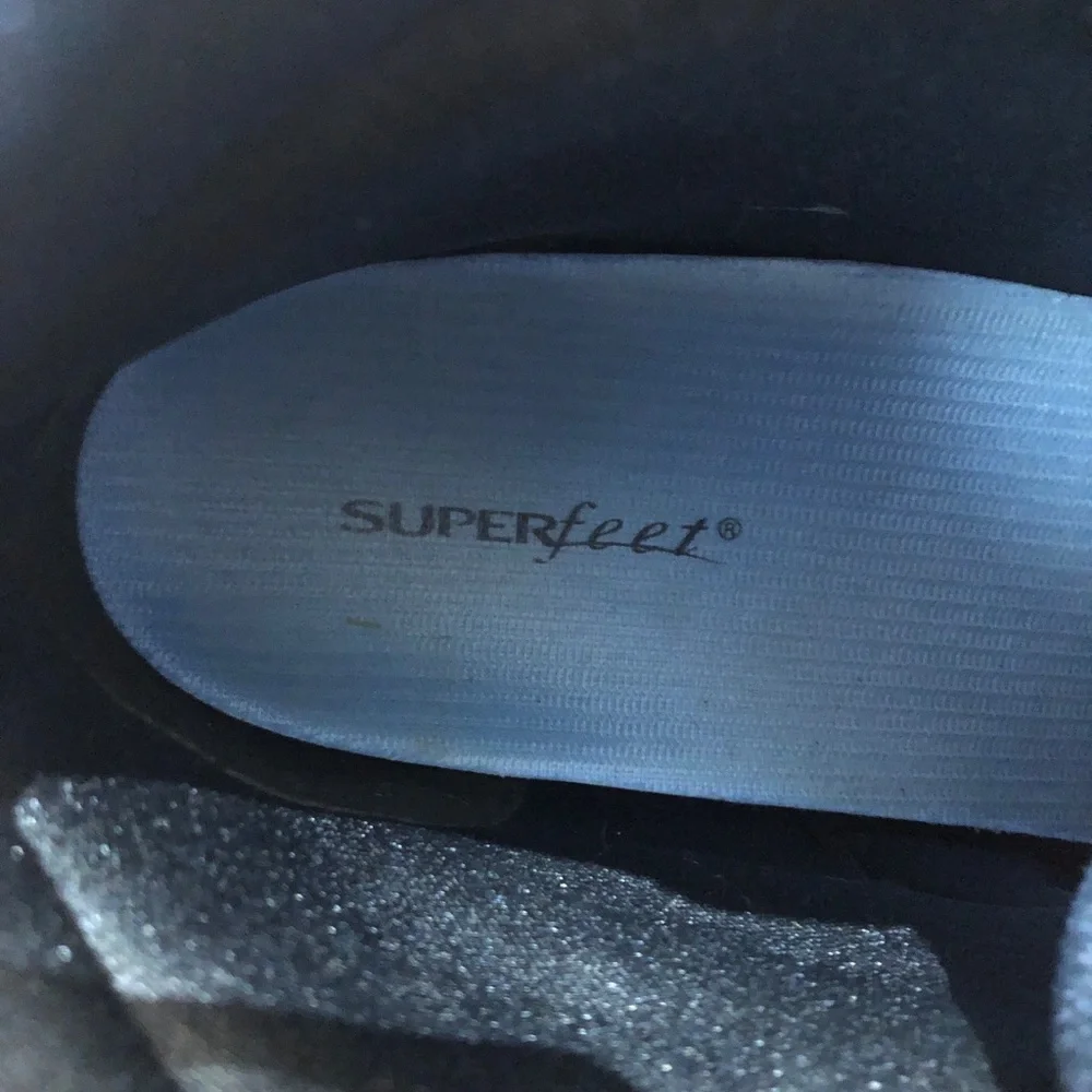 Milwaukee Leather 9050 Men's Leather Motorcycle Rider Boots + Superfeet Insoles!